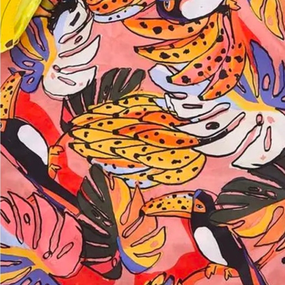 Farm Rio banana shopping tote bag. Last one! NWT - Picture 2 of 6